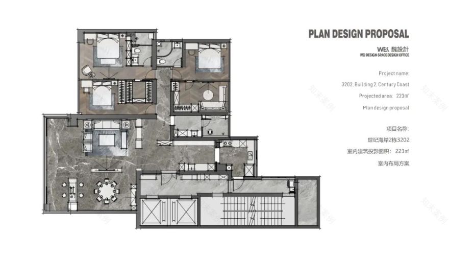 汕头新中式海景大平层丨中国汕头丨魏·设计空间事务所-46