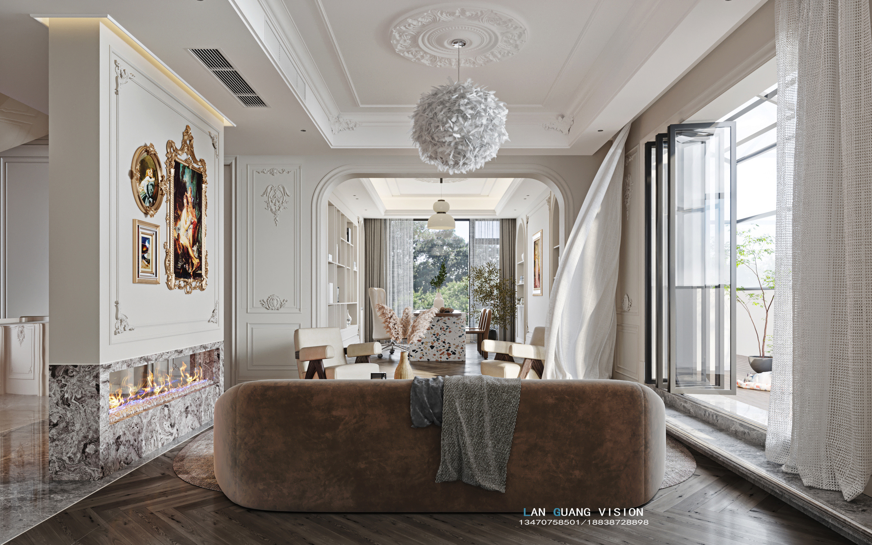 月末法式风情 演绎浪漫空间-4