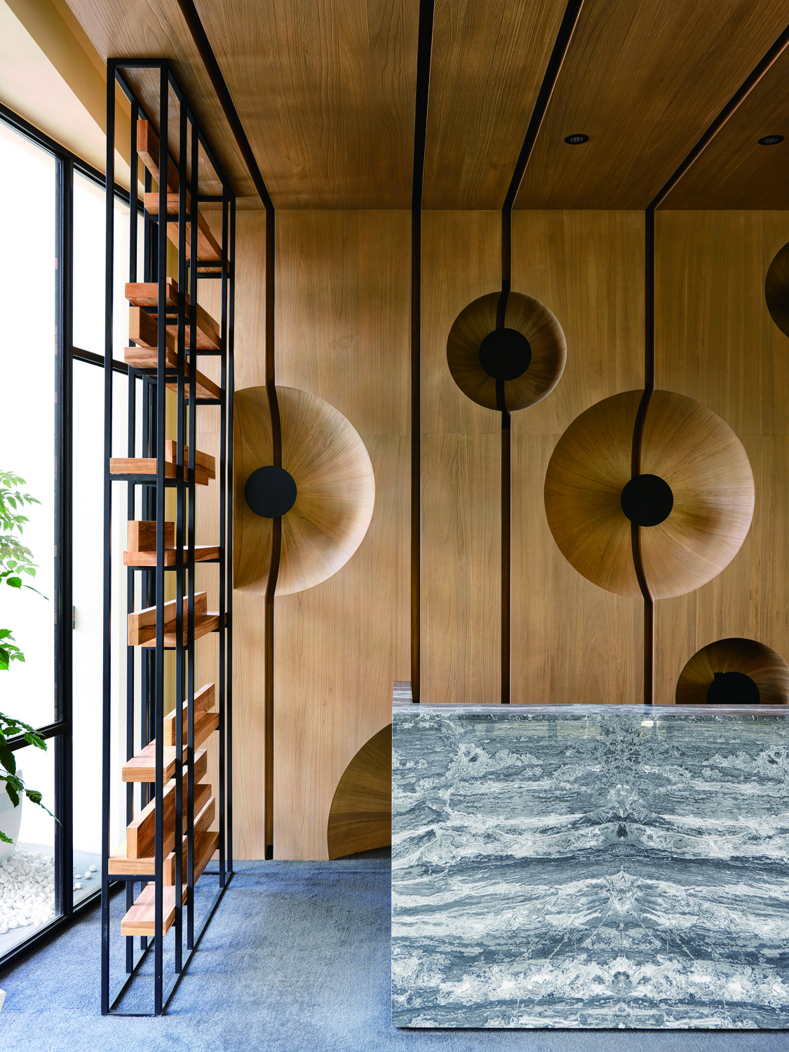 融入自然的动态造型建筑-5