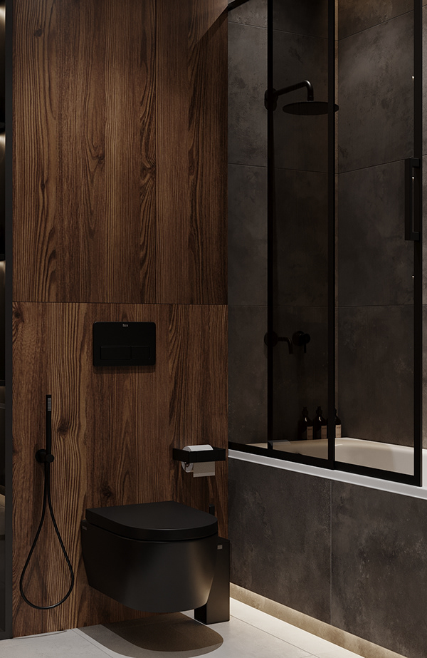 深色系空间设计 精致格局，不同凡响                     -18