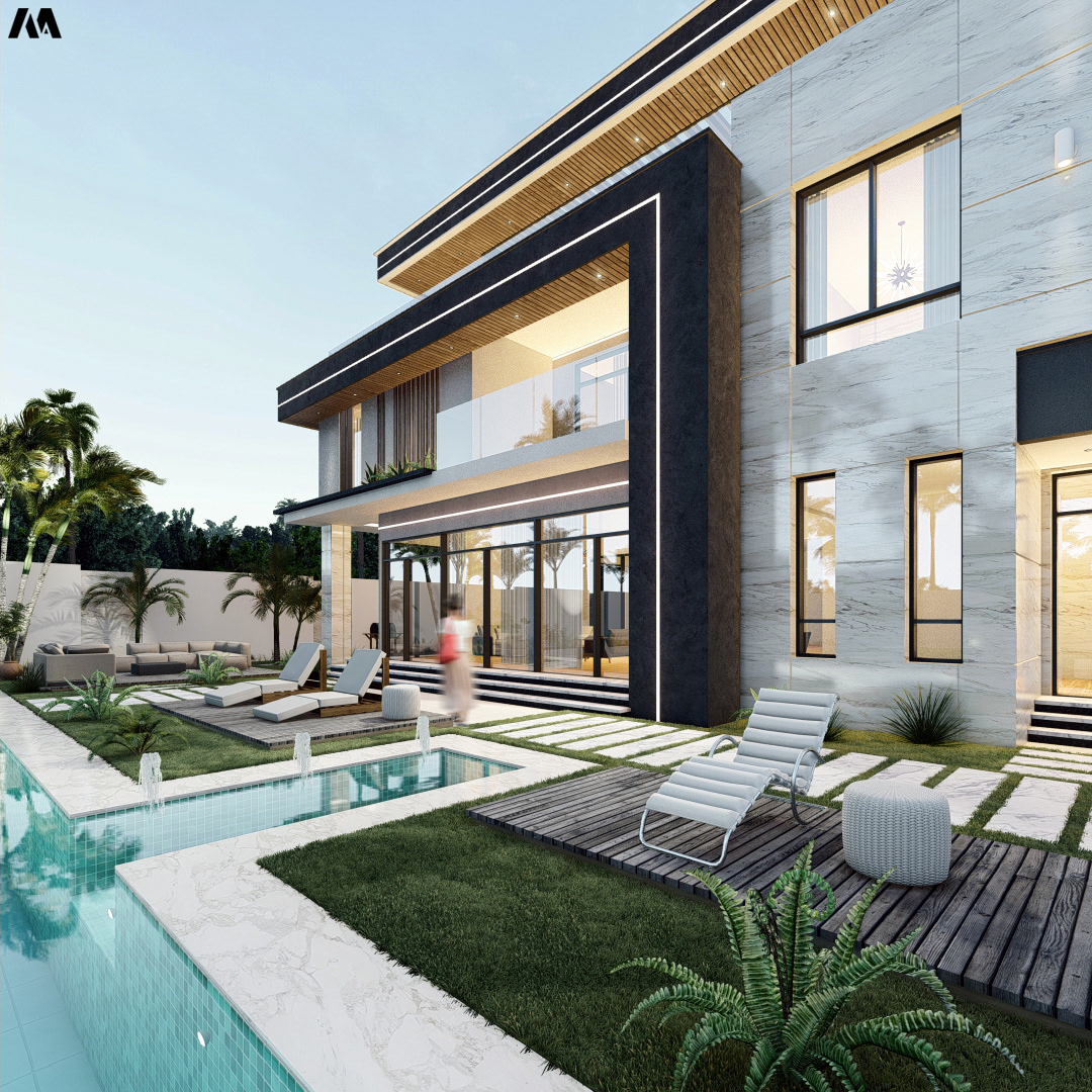 Anastasiya Gushchina丨别墅建筑丨Obour Villa-4