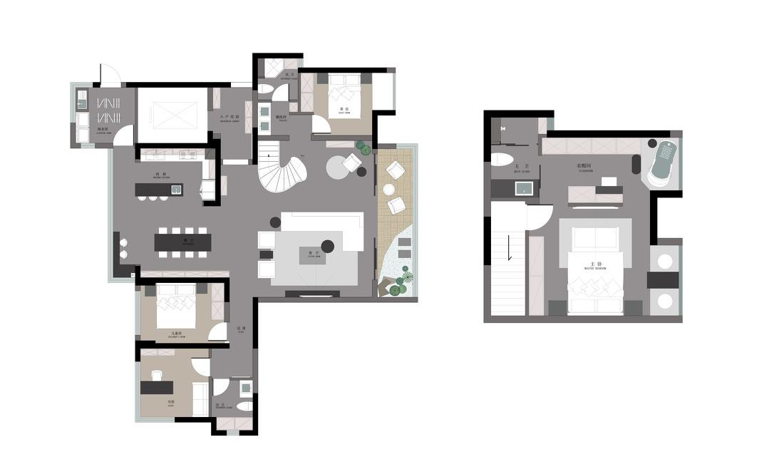 现代轻奢优雅家居设计-28