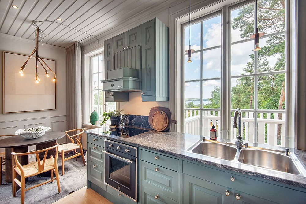 瑞典湖边传统郊区别墅设计丨瑞典斯德哥尔摩-12