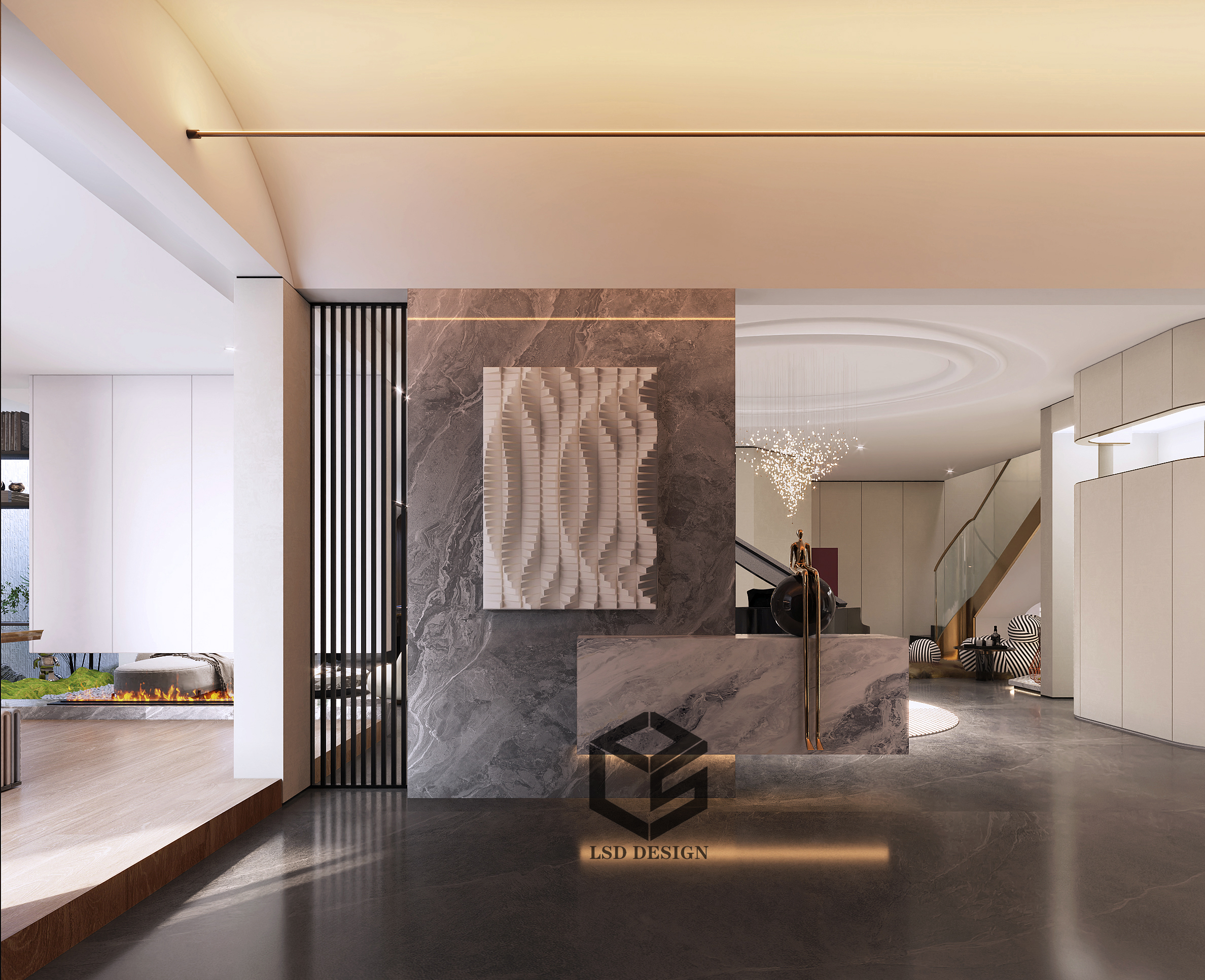 个人家装效果图作品-7