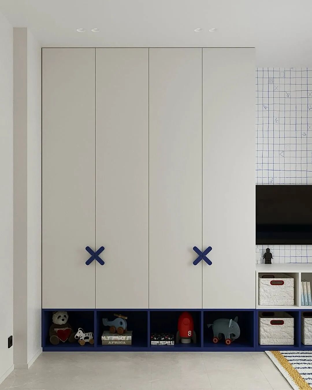 30款儿童房衣柜定制案例丨中国唐山丨业之峰-27