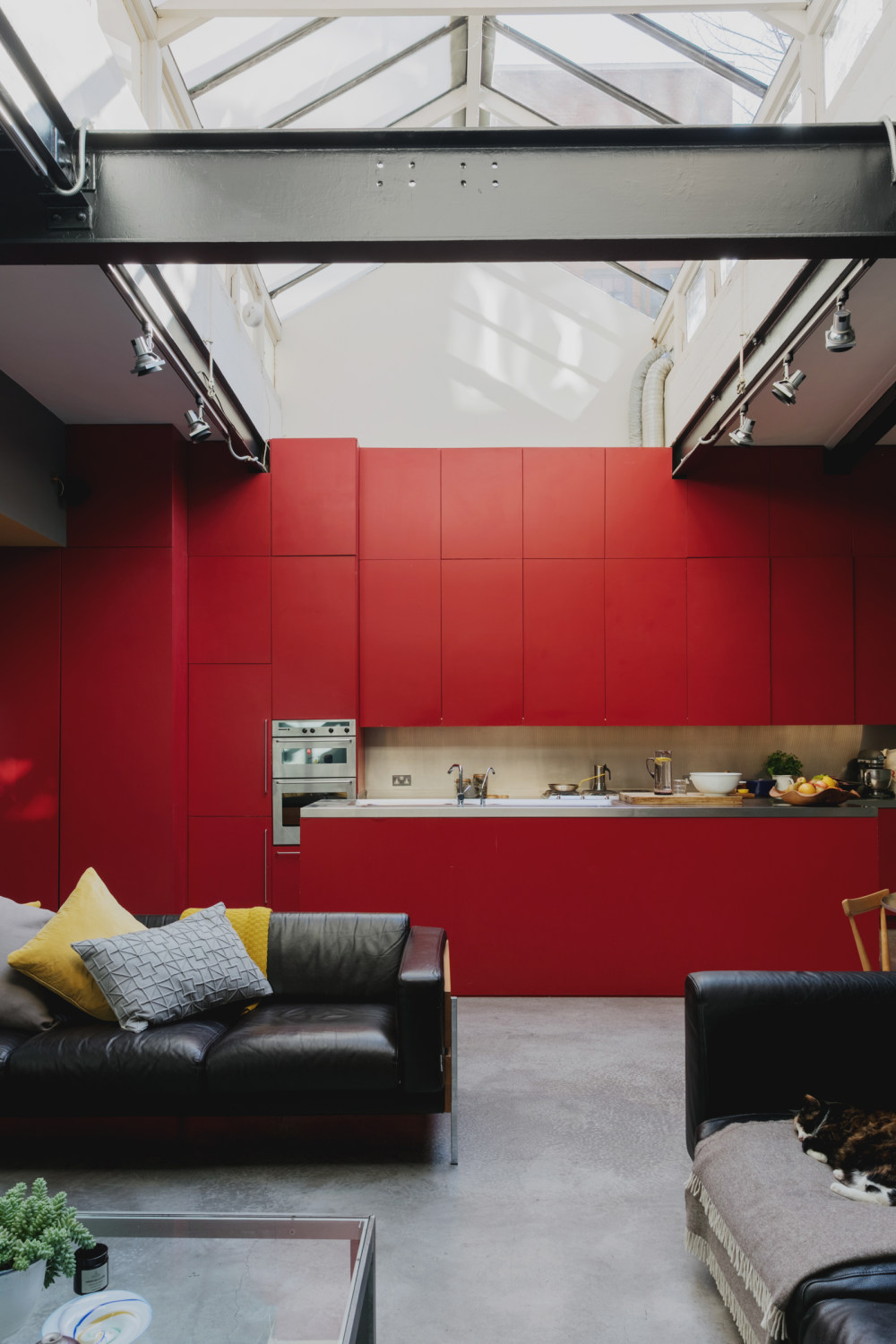 色彩生活 | 哈克尼的现代公寓与 Farrow&Ball 的碰撞-2