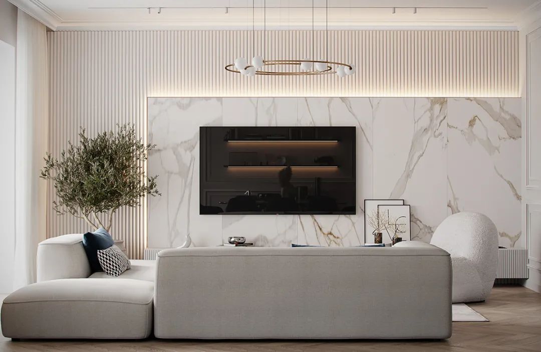 轻奢新古典,现代空间的优雅艺术丨HPISD-3