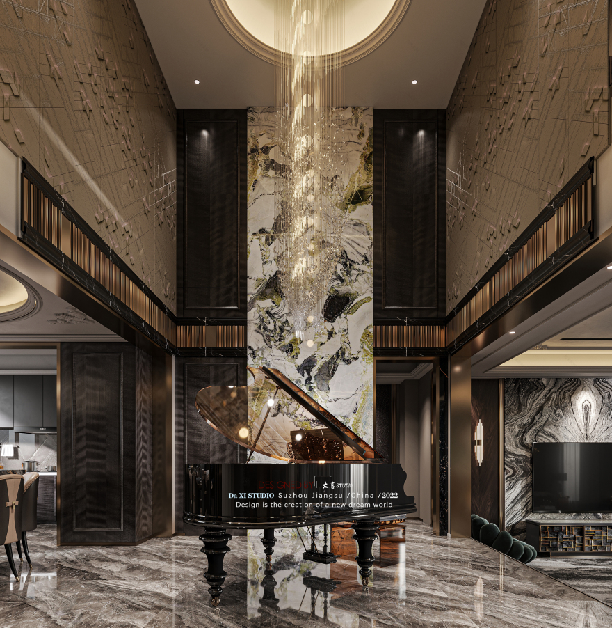 古典优雅风室内设计-23