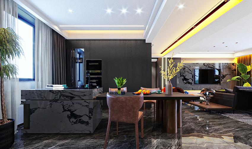 
BJSK设计 | 纯黑极简 -10