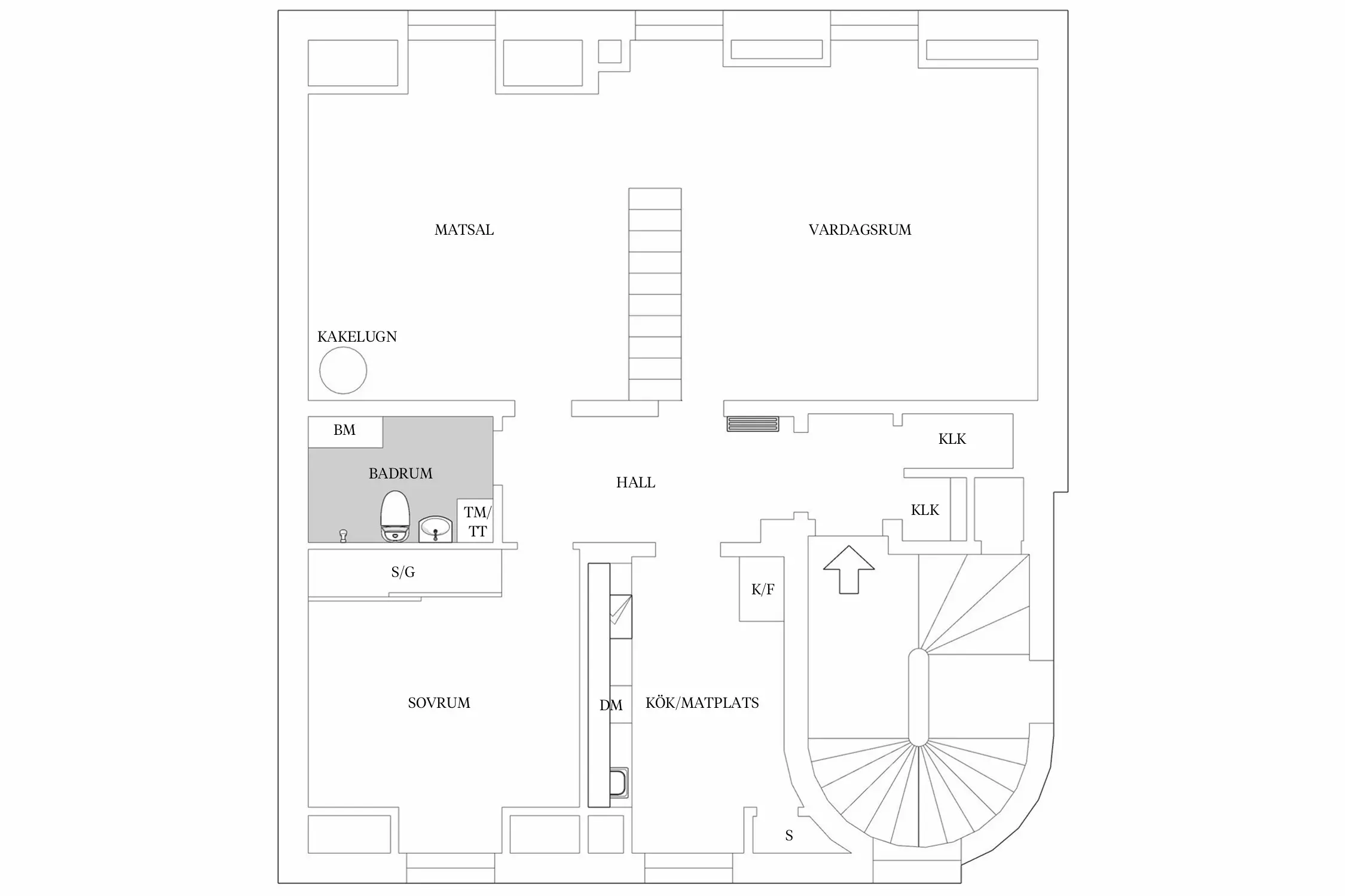 瑞典湖畔的砖墙公寓 | 宁静的斯堪的纳维亚风格-23