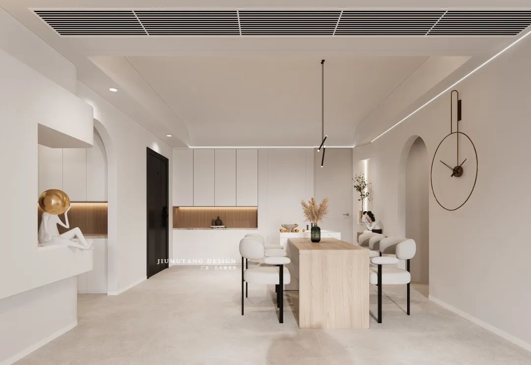 广东潮州海逸一号现代极简风格空间设计丨中国潮州丨潮州市九木堂装饰设计有限公司-12