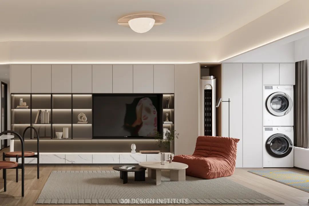 广州越秀区现代简约私宅设计丨中国广州丨301设计研究所-9