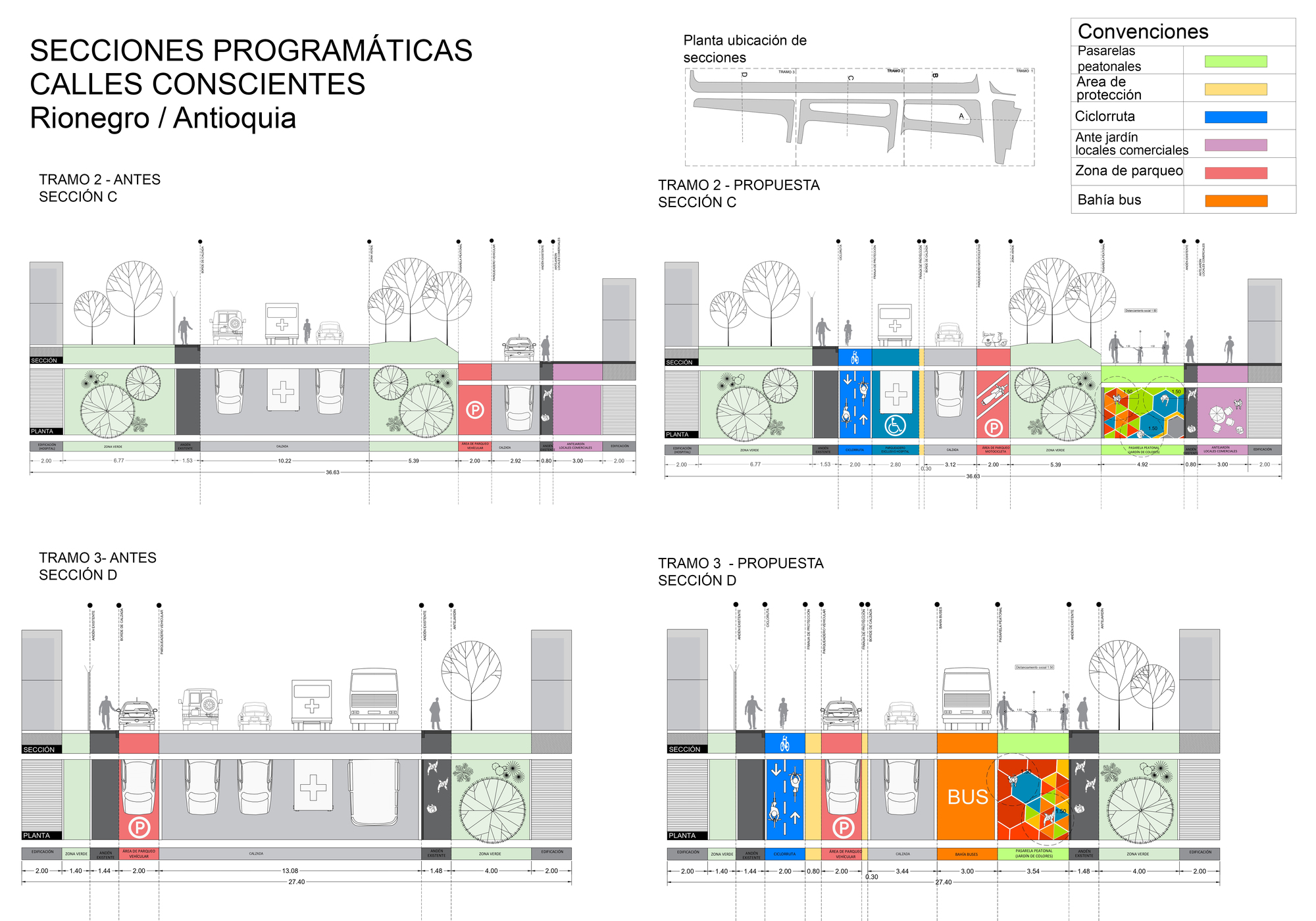 Intervención Calle Consciente, un jardín de colores(2019)(Arquiurbano Taller)设计-56