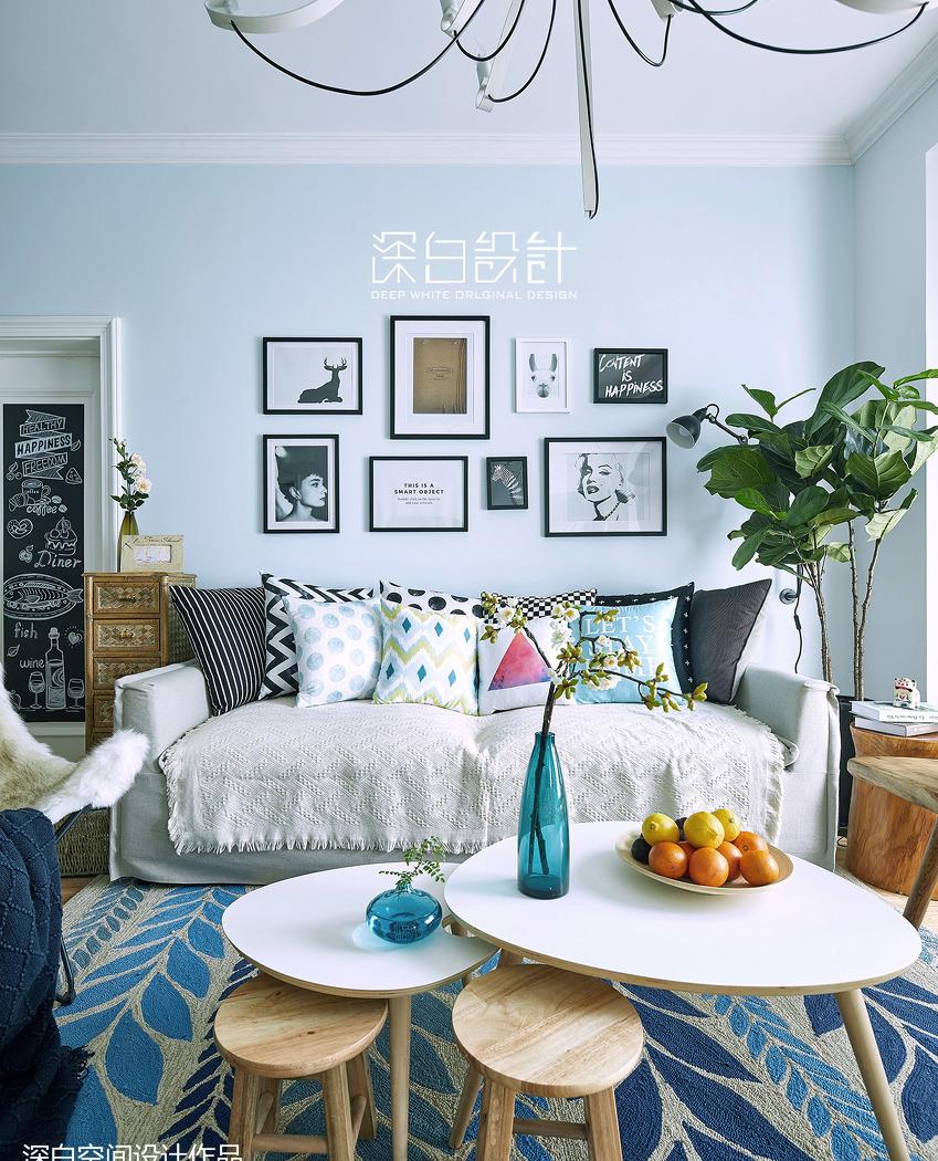 深白设计丨平层丨【深白作品】春风十里--北欧休闲风-11
