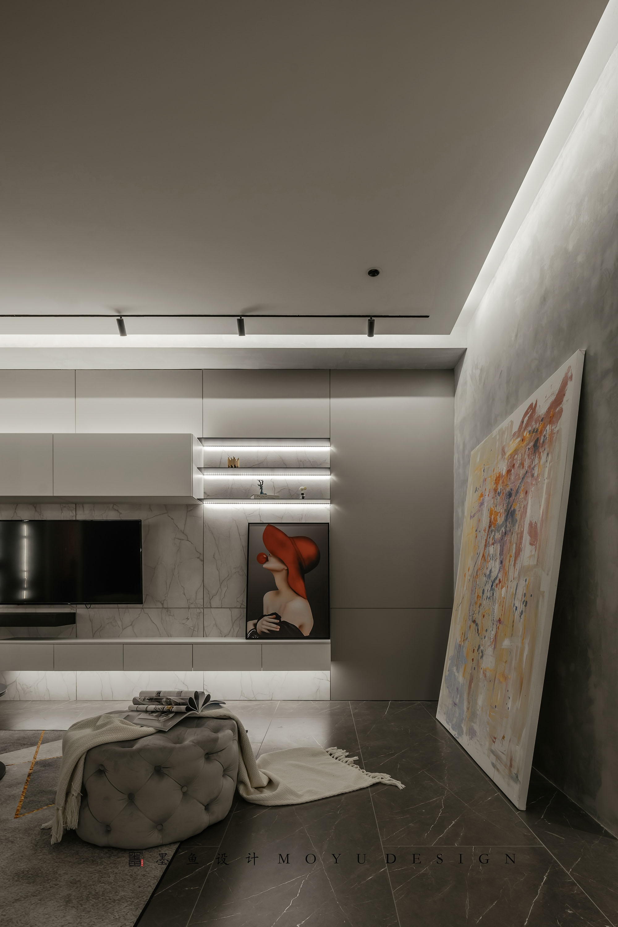 木兮贝全屋定制展厅丨墨鱼空间设计-19