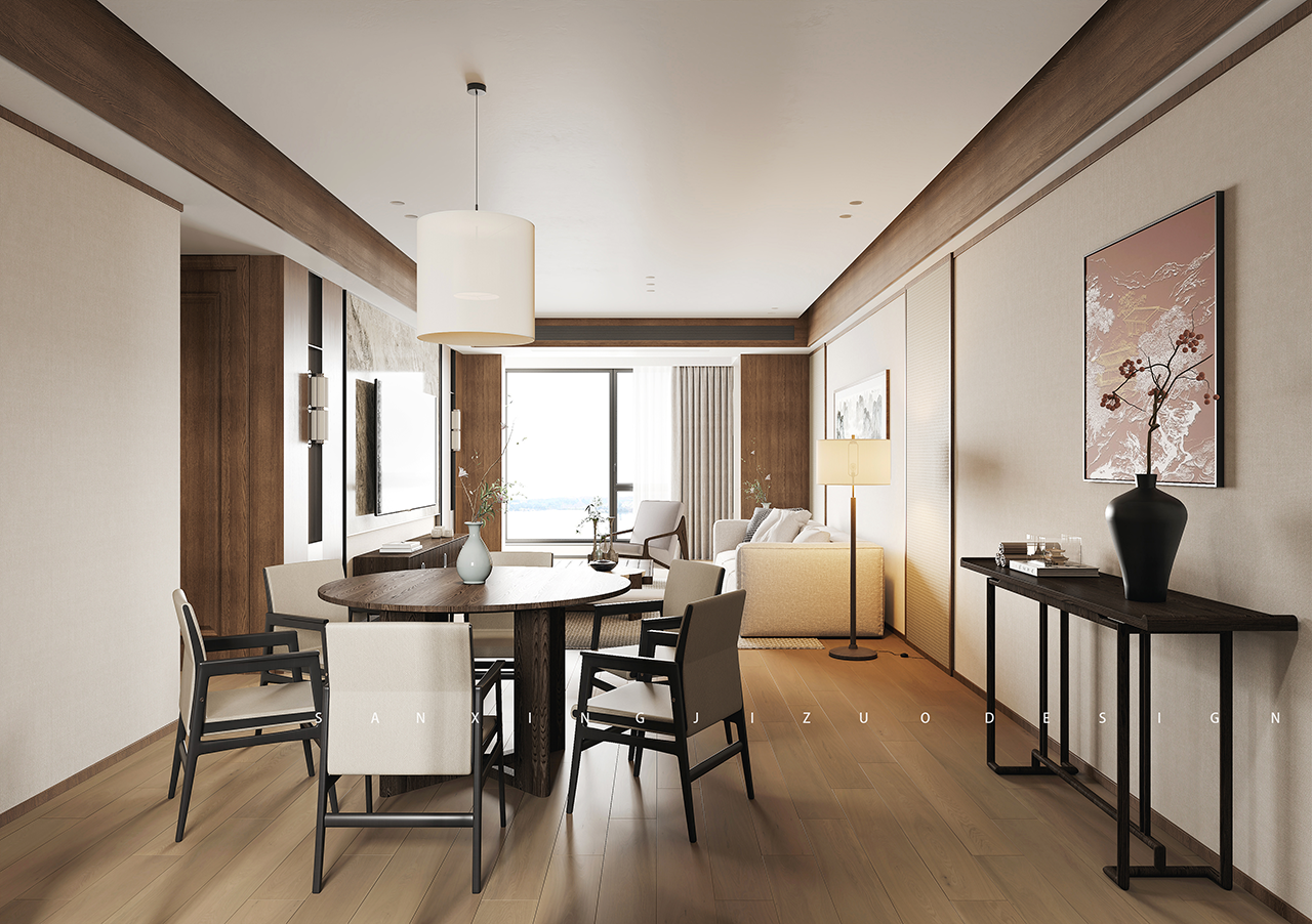 中骏世界城 135㎡精装改造丨三行集作设计工作室-34