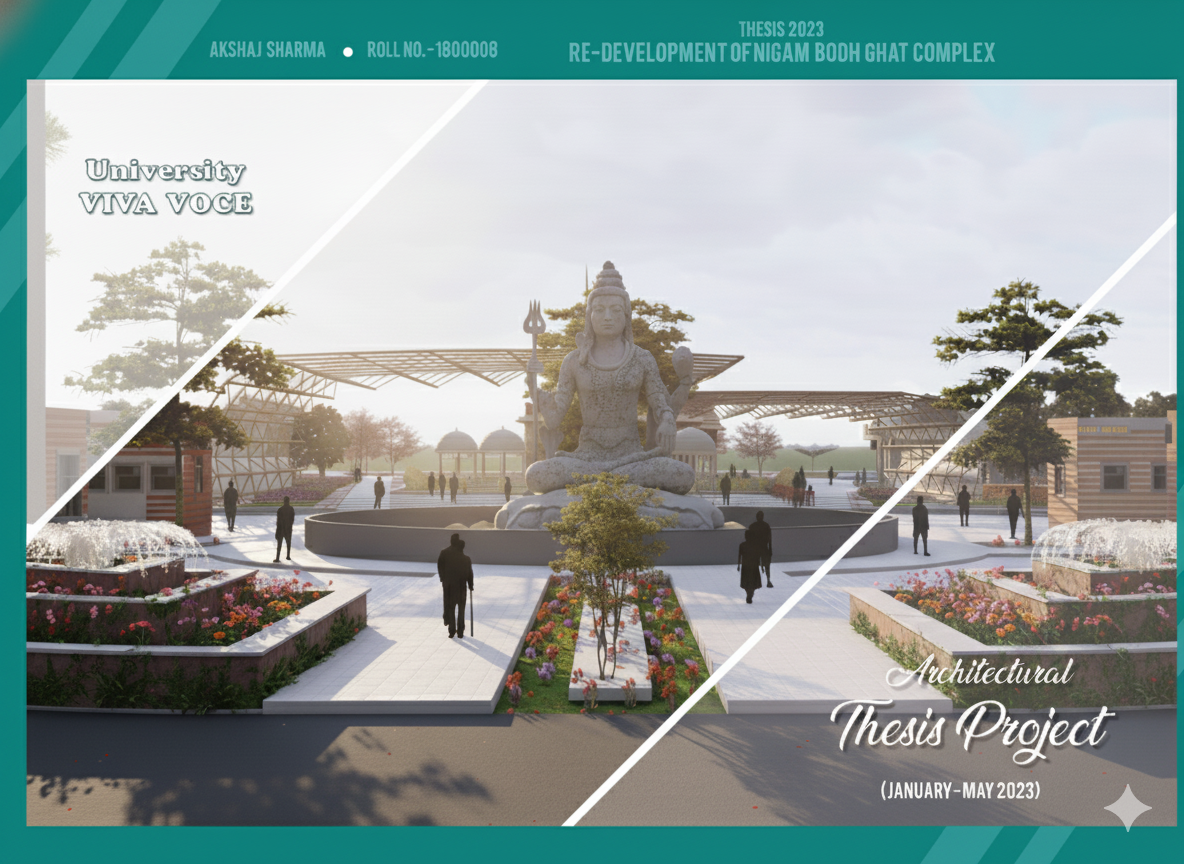 Nigam Bodh Ghat - Architecture Thesis 2023-0