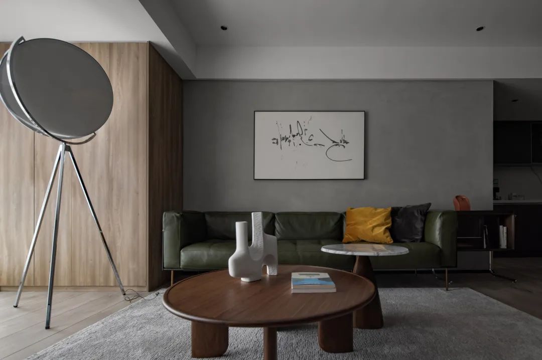 广州 CBD 现代侘寂风住宅丨中国广州丨广州从容装饰工程有限公司-14
