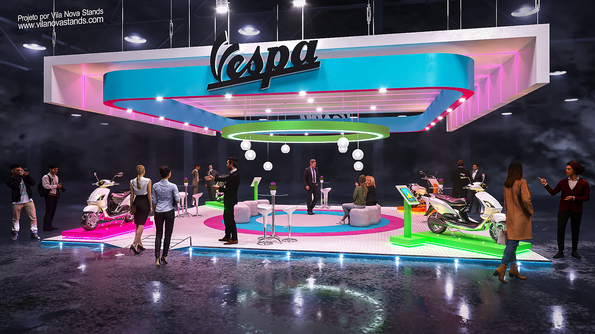 E·positor Vespa 展位设计-5