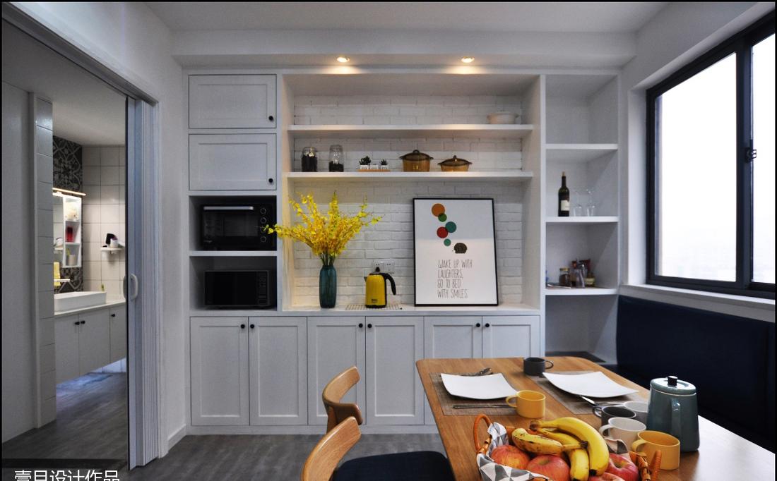 壹目设计出品 卧室、厨房、阳台空间利用案例解析-13