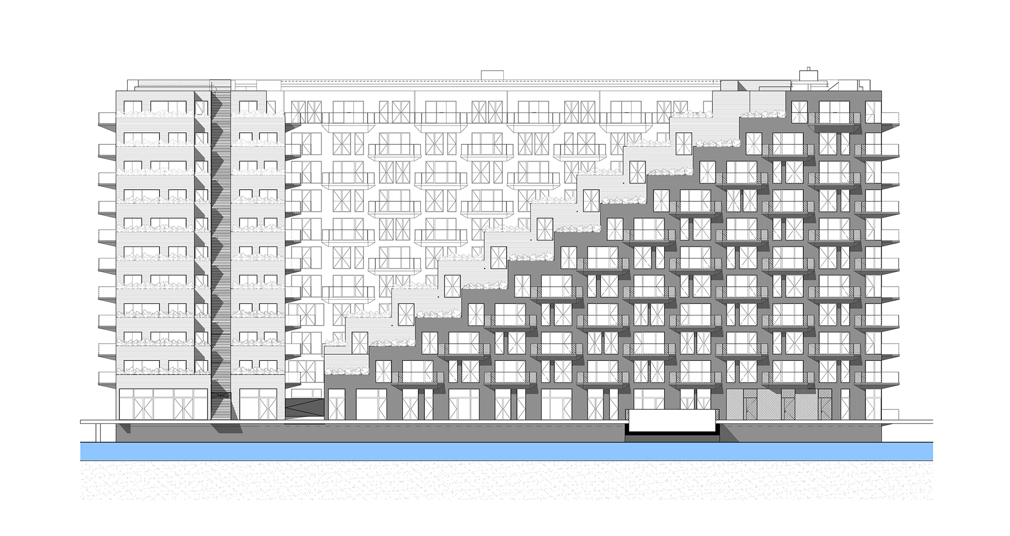 荷兰Sluishuis水上住宅丨荷兰阿姆斯特丹丨BIG建筑事务所,Barcode Architects-43