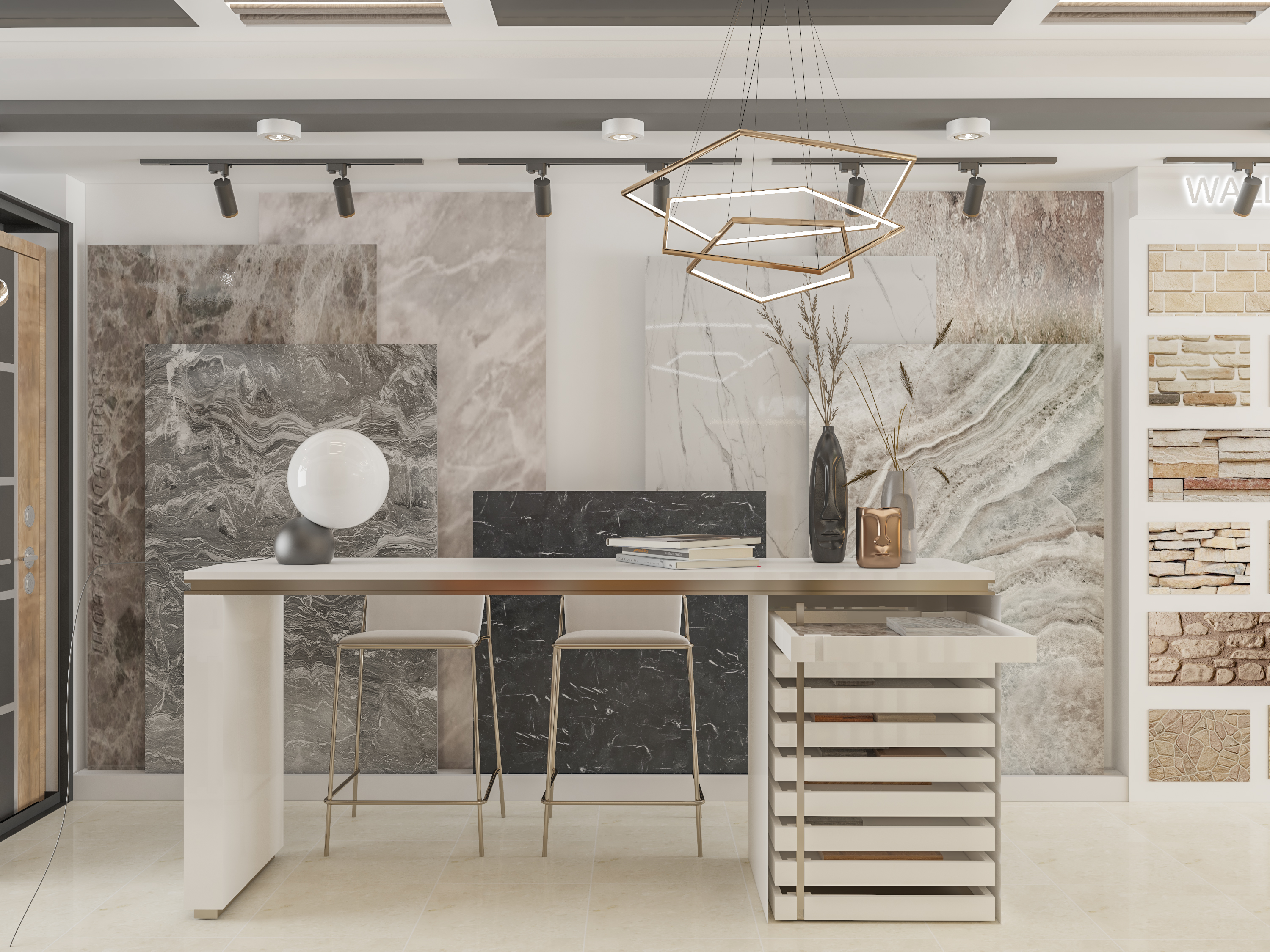 D I A M O N D 装饰用品展厅设计-7