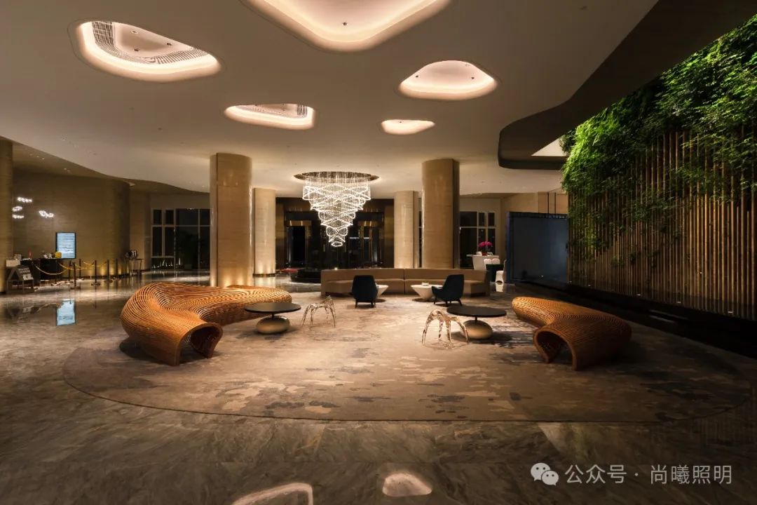 宾至如归的闲适之光 | 晋江温德姆花园酒店室内灯光设计-17