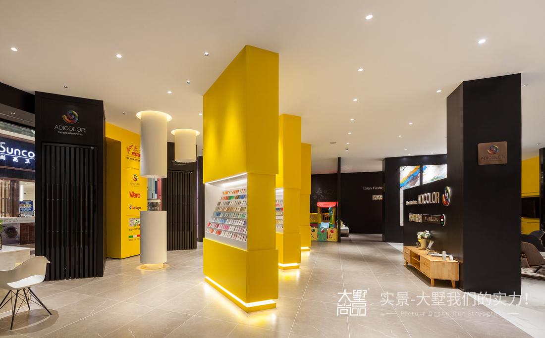 单色涂料打造的艺术空间-38