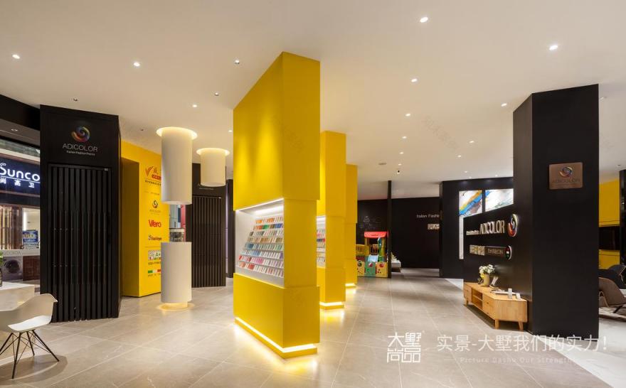 单色涂料打造的艺术空间-38