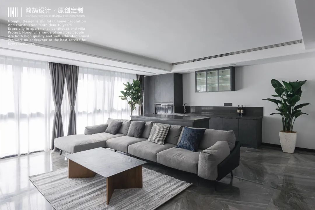 现代简约风三居室,一人居住的温馨空间-21