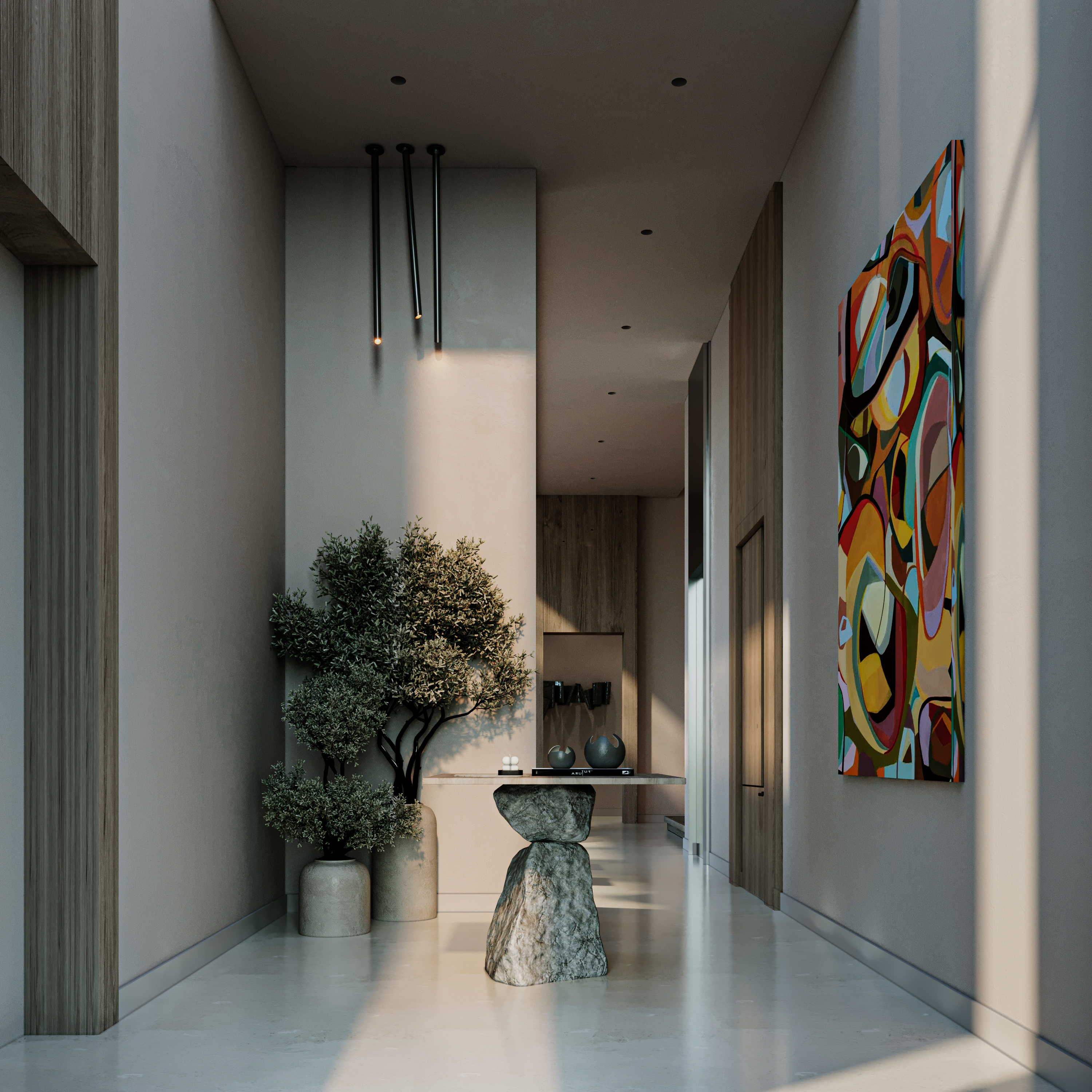 楼梯间大厅丨卡塔尔丨BOLD.CO-5