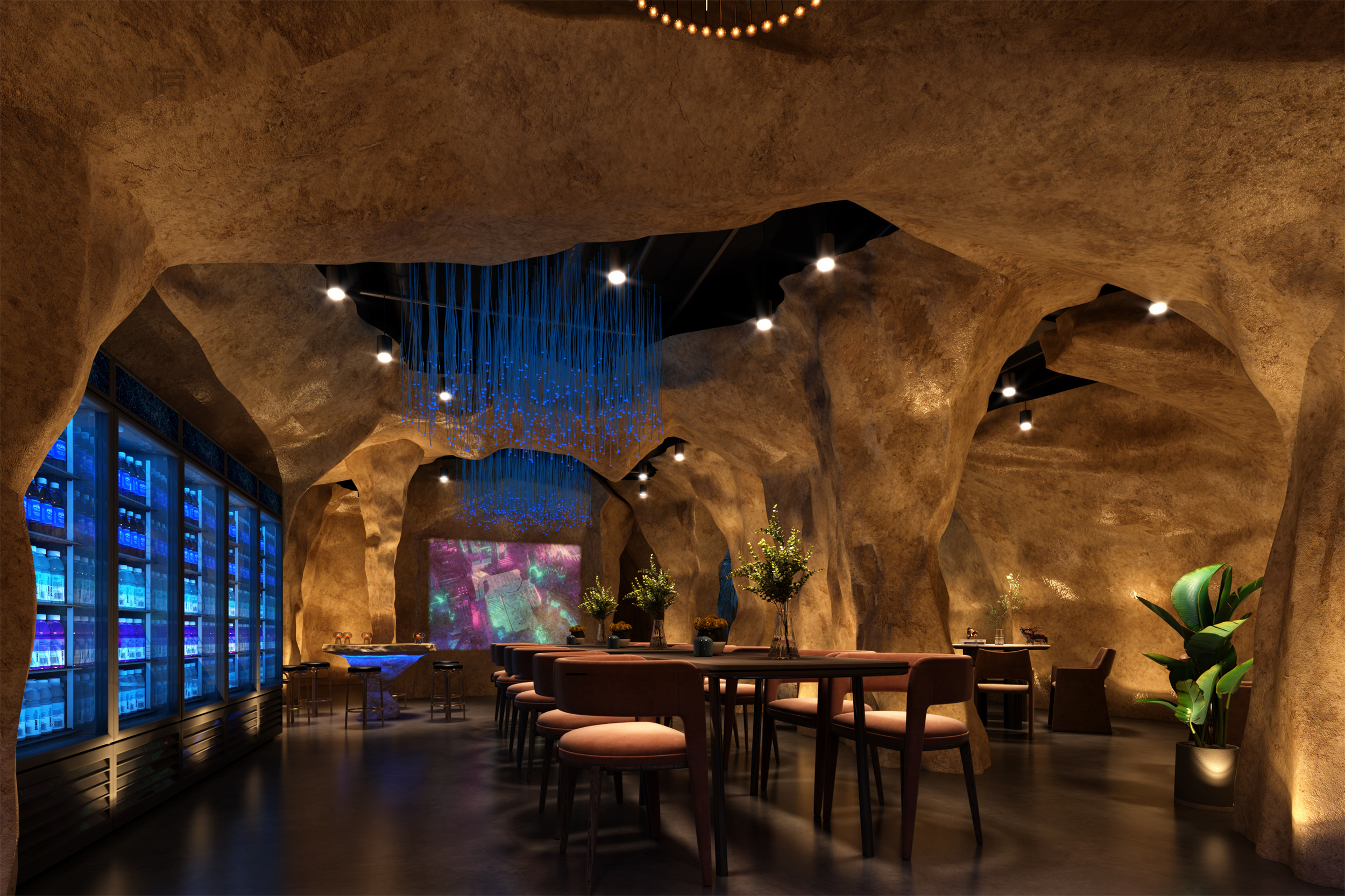 「异形餐厅」设计美学与大自然的绝妙结合-5