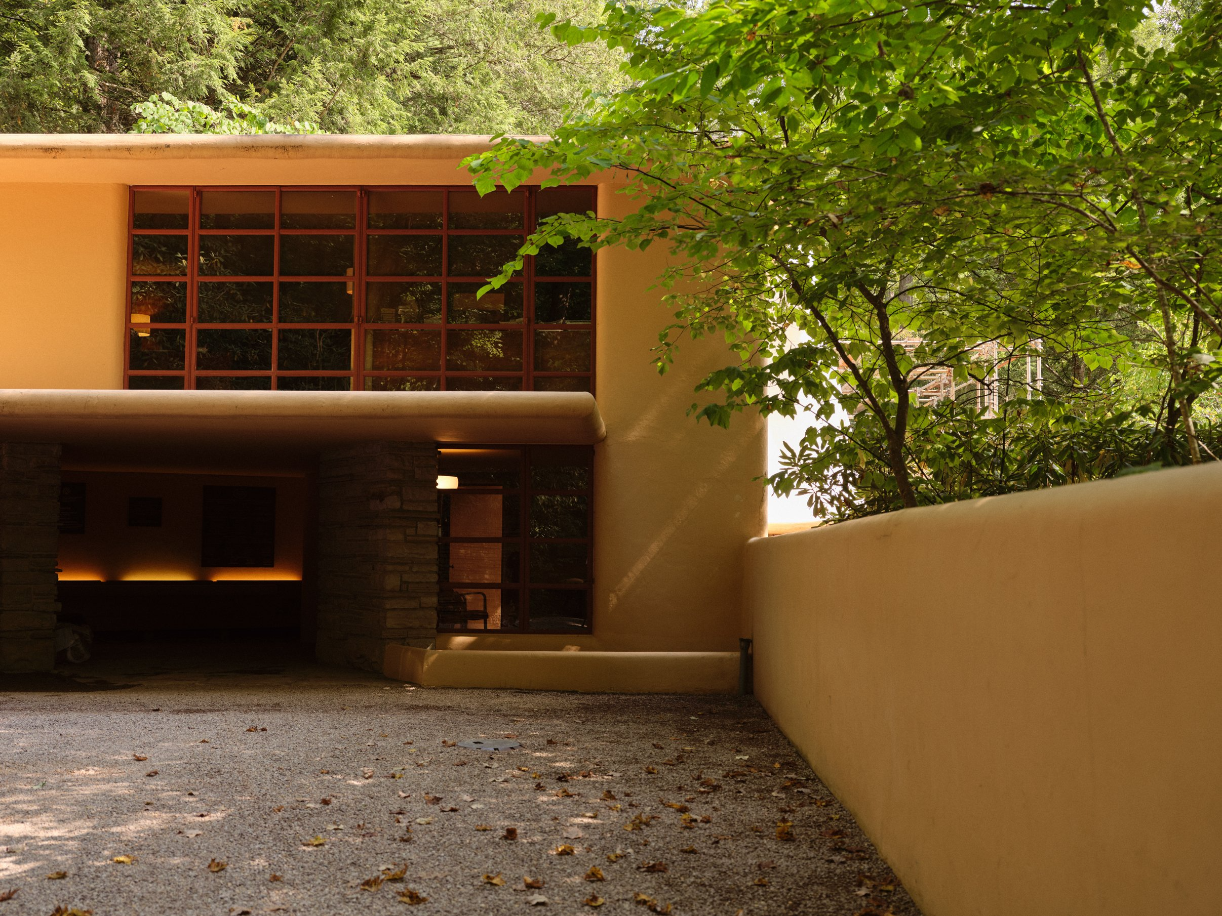 流水别墅丨美国宾夕法尼亚丨弗兰克·劳埃德·赖特-14