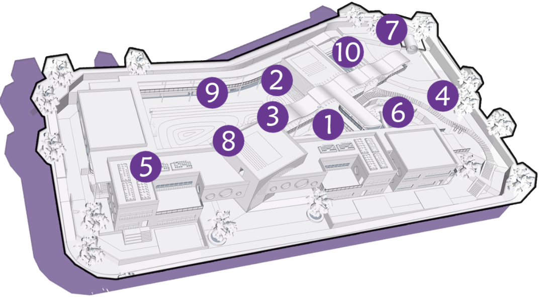好强的天赋型选手!重大大二课设的吸睛紫色展板!色彩/构图/排版堪称一绝,空间创新与色彩叙事相结合的儿童友好型幼儿园建筑设计!-180