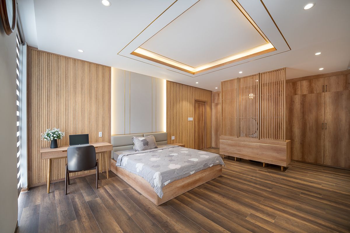 现代绿色环保的越南 Step House 设计-10