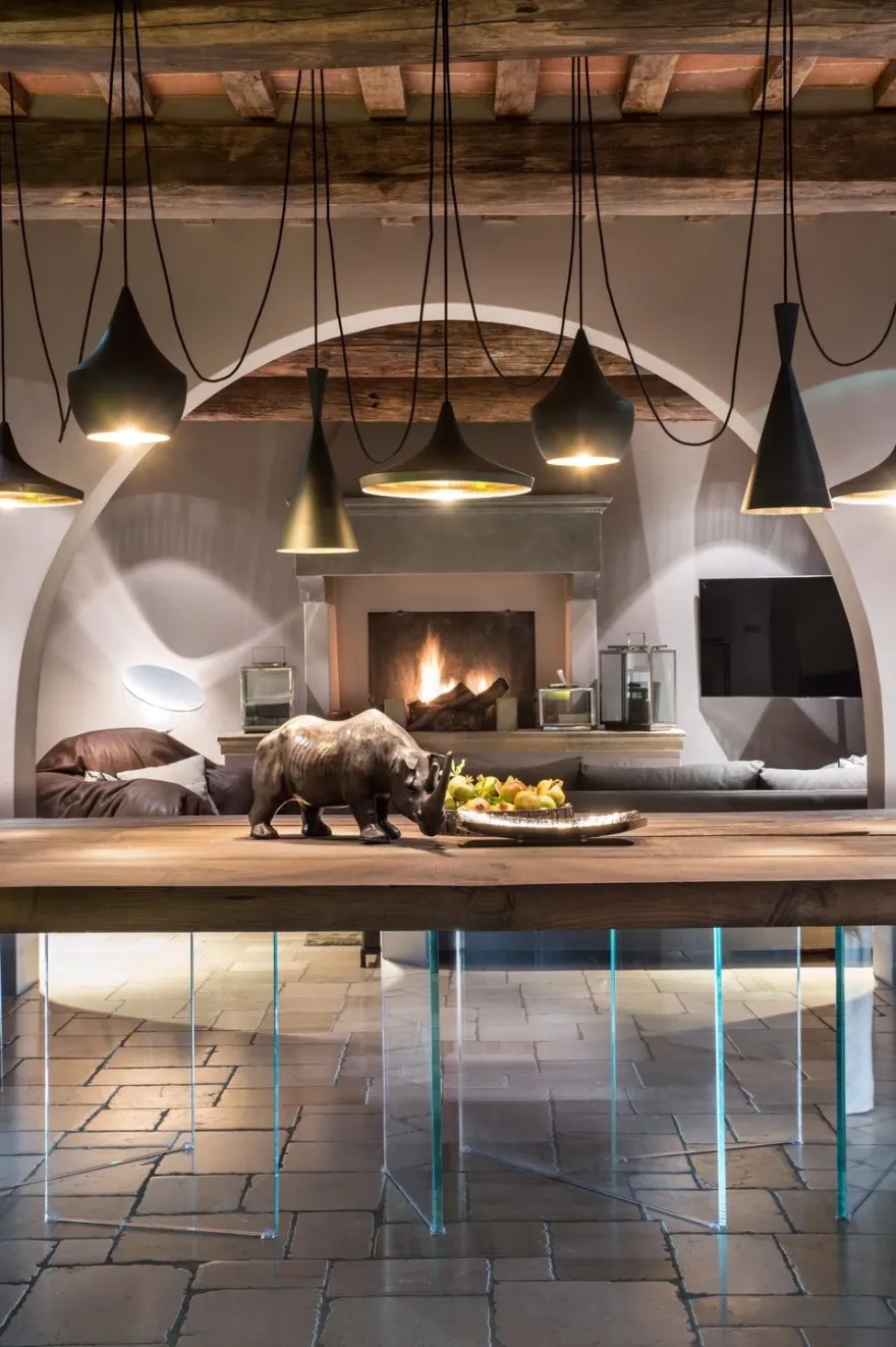 意大利托斯卡纳山间别墅的现代演绎-31