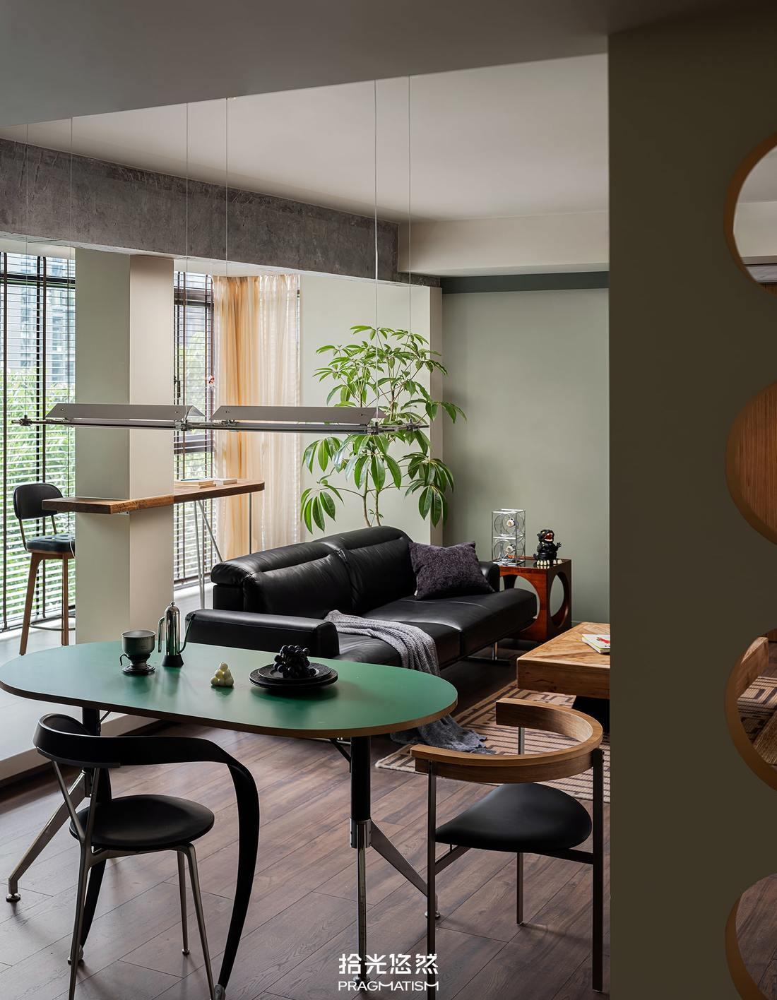 108㎡爆改,双入户动线,混搭的二人居-23