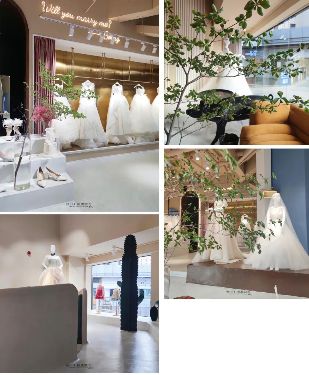 轻奢宫主婚纱店,展现独特审美体验-22
