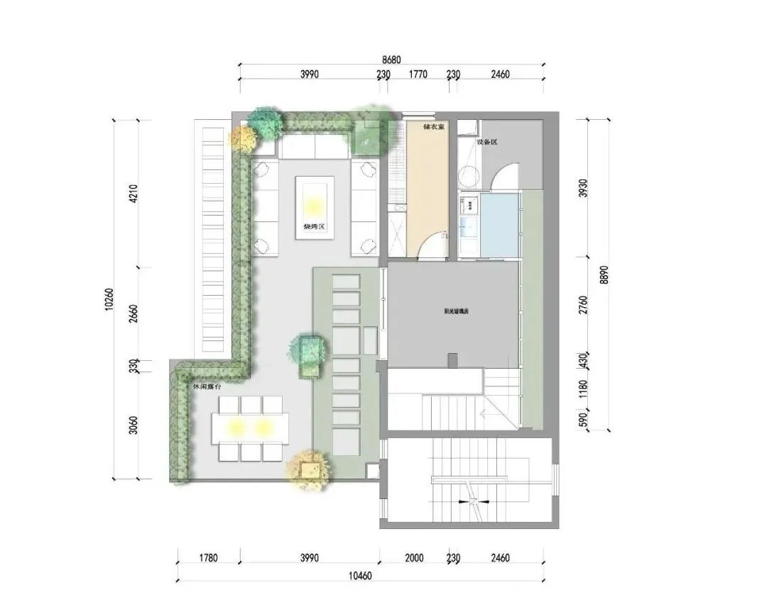 开放自由的家居设计丨目后设计-68