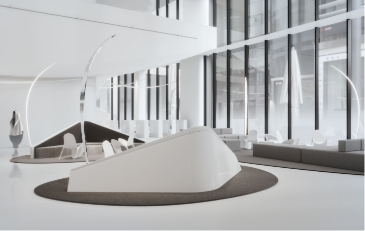 深白 · 国际单位办公楼室内设计丨象蝶设计-35