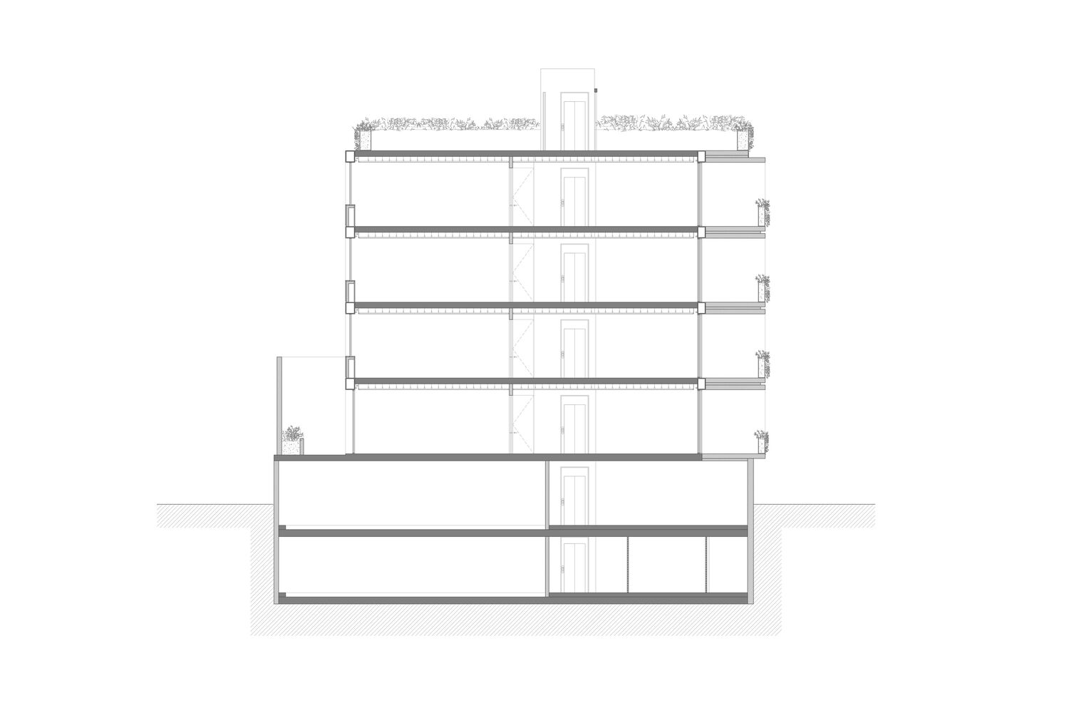 墨西哥垂直住宅楼 AN 867丨CRB Arquitectos-18