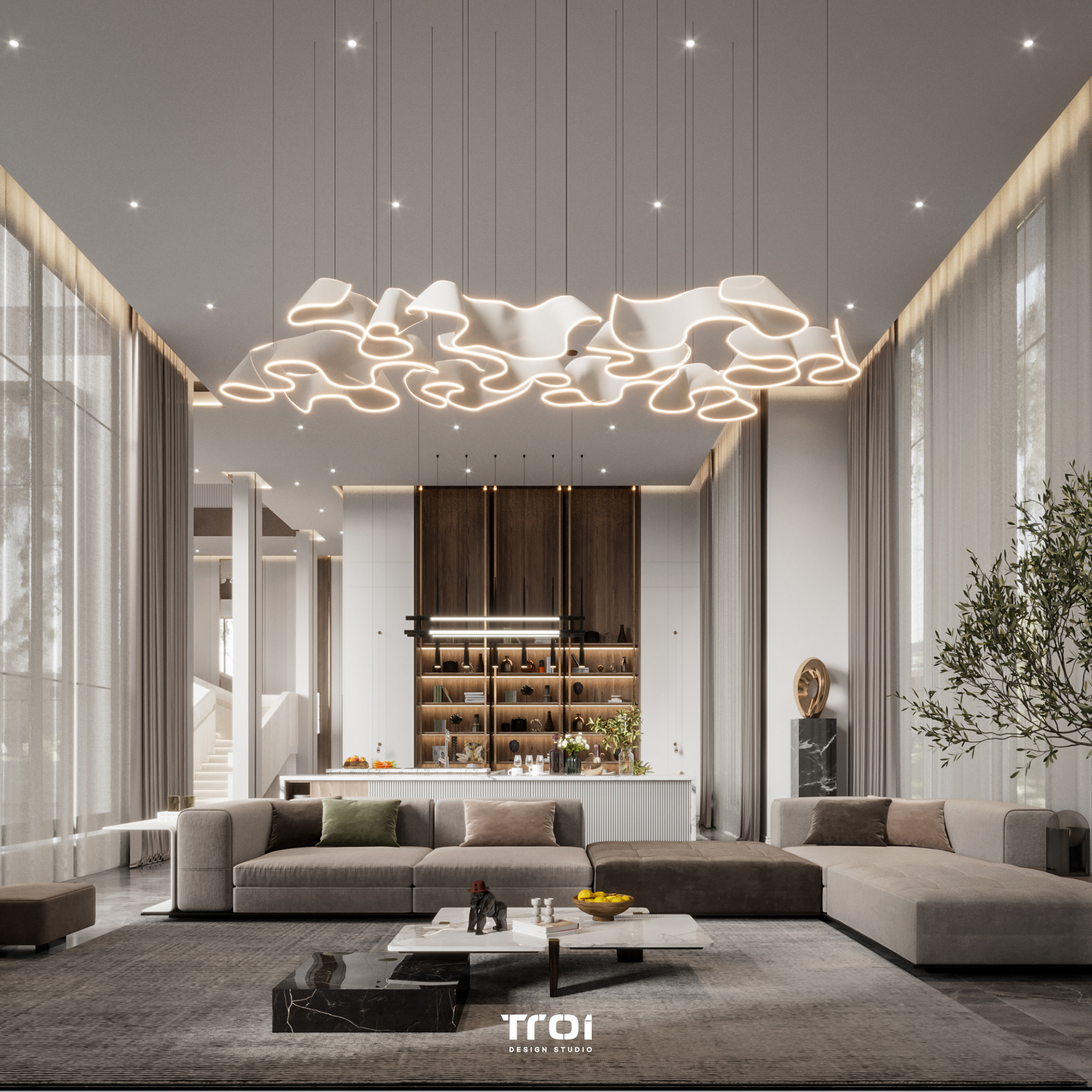 Dining Hall 室内设计丨Troi Design Studio-10