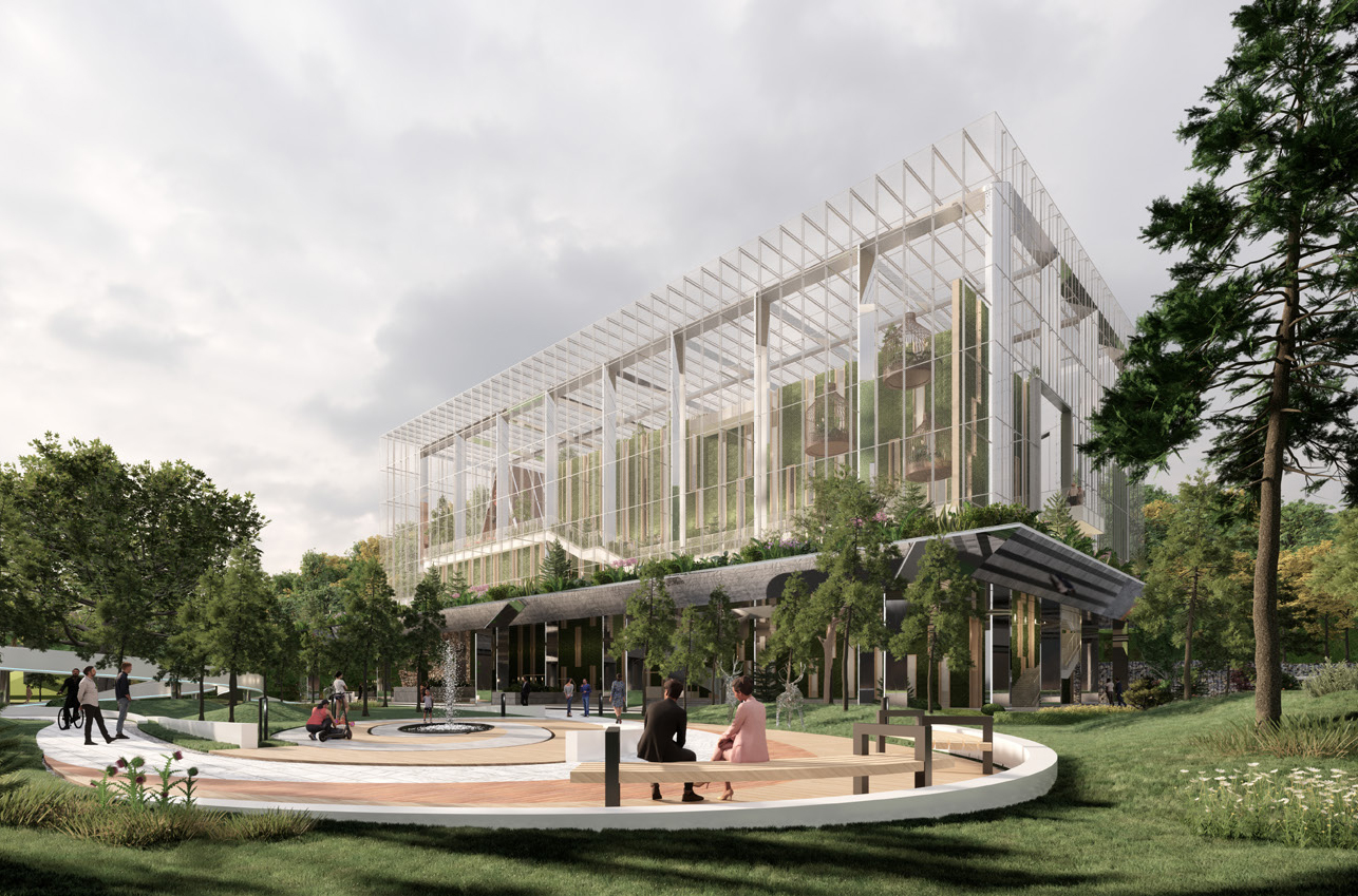 广州增城区荔湖街和黄变电站SU模型-4