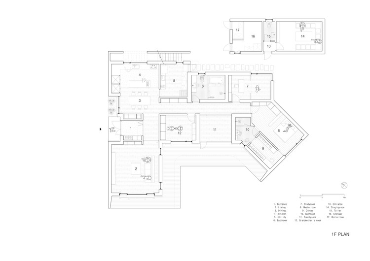 韩国海滨小屋,自然与建筑的和谐融合-20