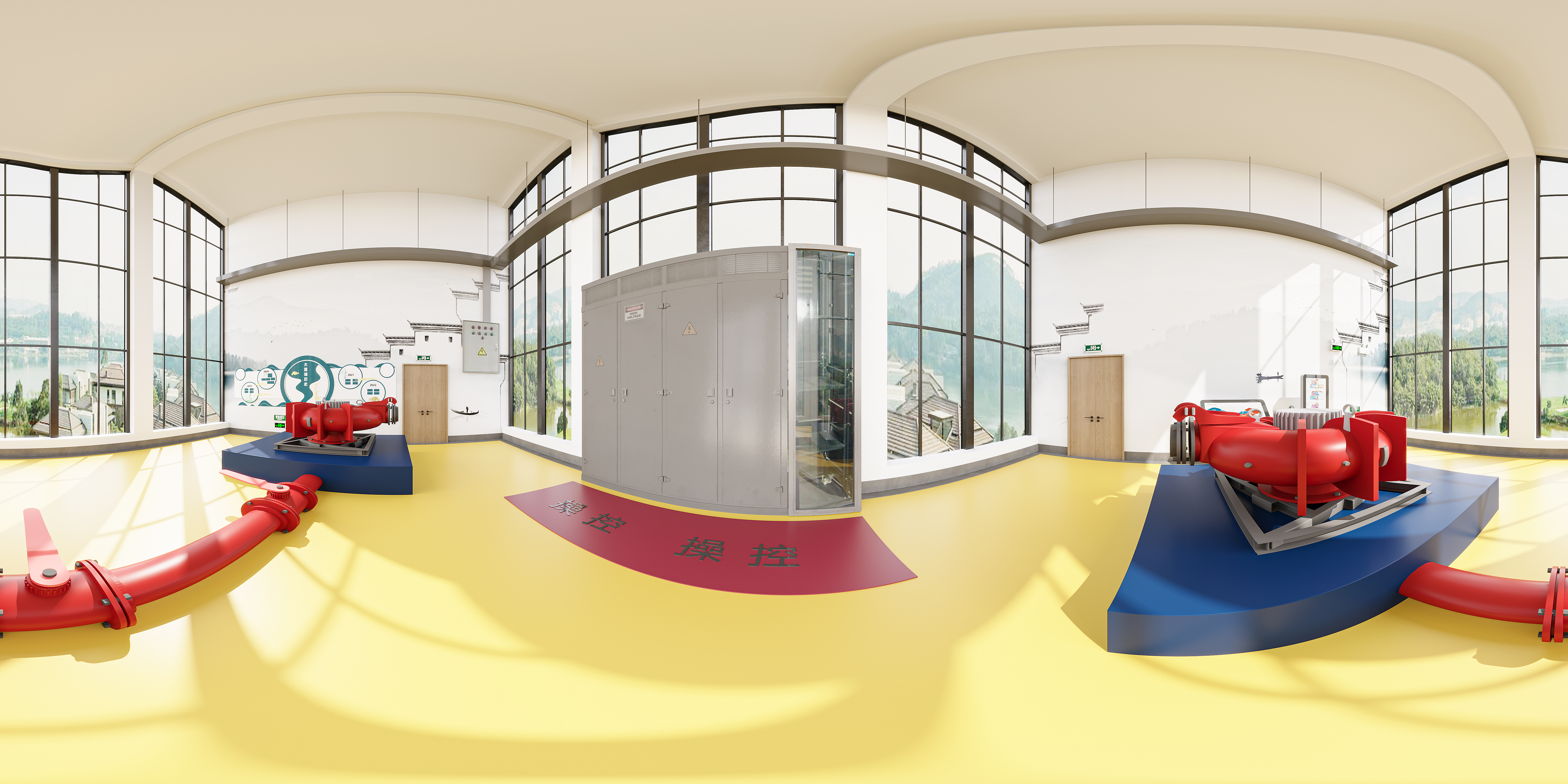 工装水闸区设计丨中国合肥丨锦轩设计表现工作室-9