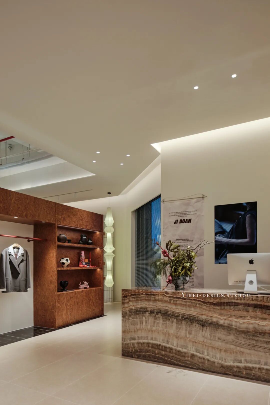 老钱风质感样本:黑砖 · 金石 · 光影丨商业空间设计丨YIBEI DESIGN SUZHOU-23