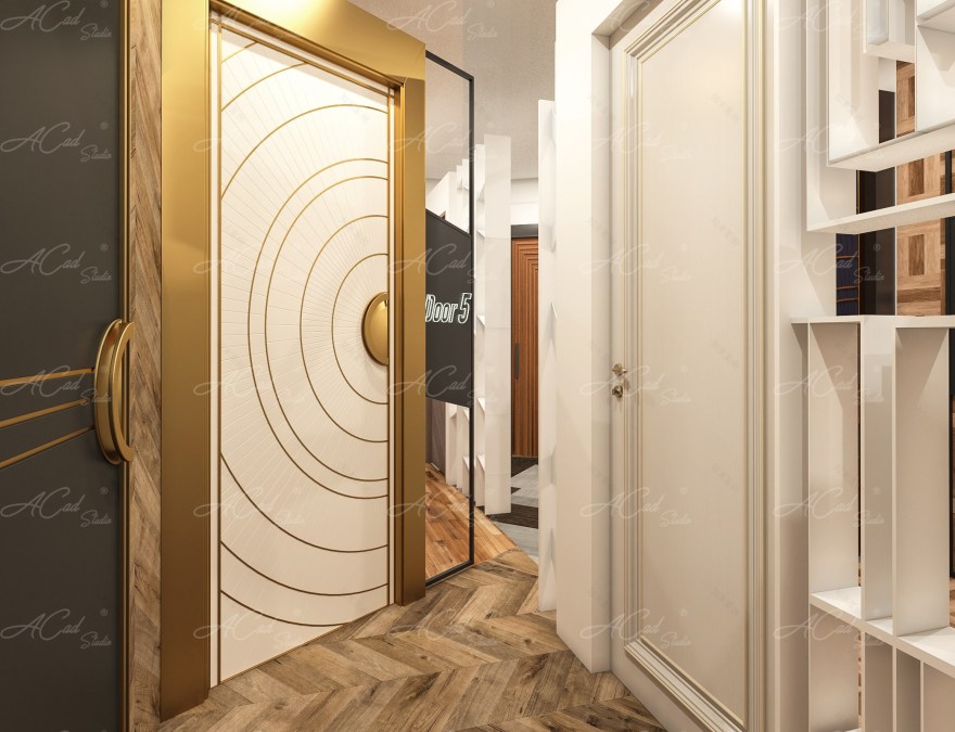 神秘迷宫门展丨ACad Studio-22