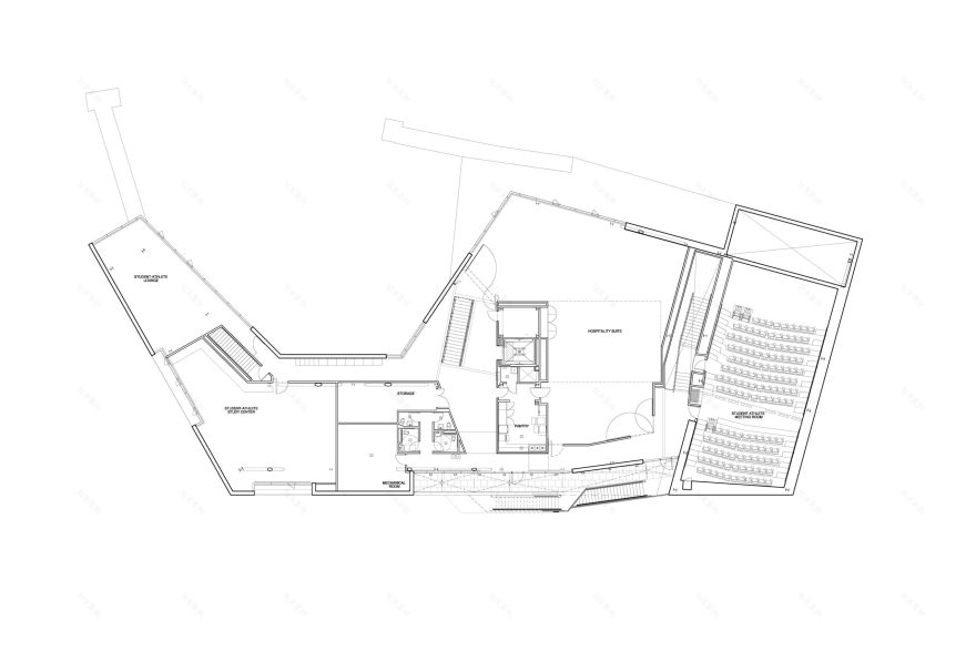 STEVEN HOLL ARCHITECTS - Campbell Sports Center, Columbia University-15