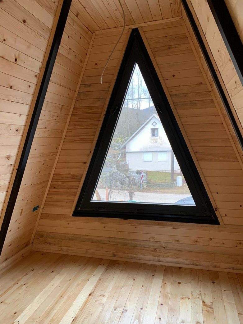 Kosjerića木质“Aframe”房屋丨克罗地亚-19