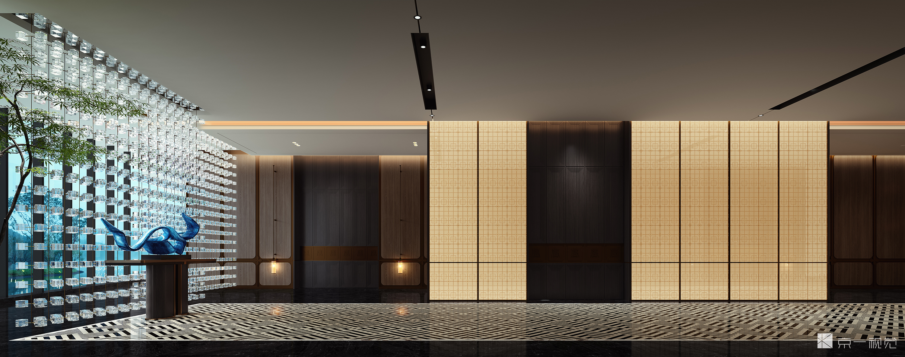 酒店设计效果图表现-15